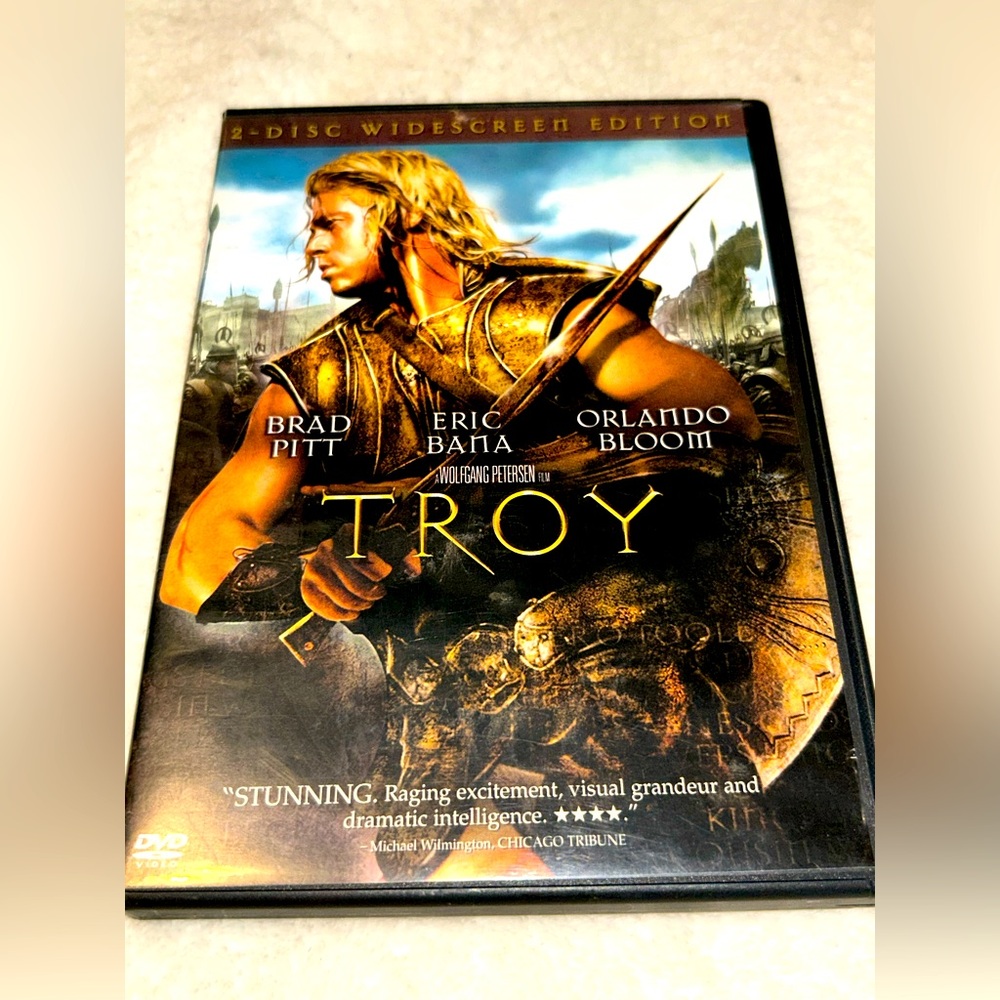 ~6/$10 MOVIES VHS/DVDS~ Troy, DVD, 2004, 2-Disc Set, Widescreen